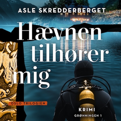 Hævnen tilhører mig – omslag til lydbogen af Asle Skredderberget