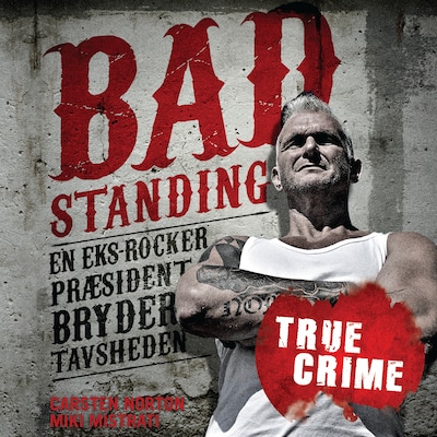 Bad Standing – omslag til lydbogen af Miki Mistrati, Carsten Norton