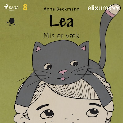 Lea 8 – omslag til lydbogen af Anna Beckmann
