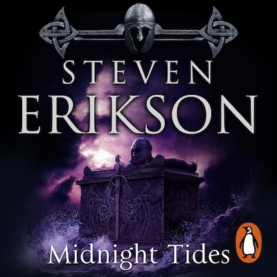 Midnight Tides – omslag til lydbogen af Steven Erikson