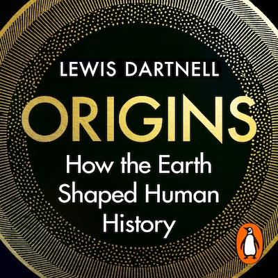 Origins – omslag til lydbogen af Lewis Dartnell