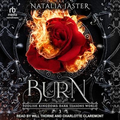 Burn – omslag til lydbogen af Natalia Jaster
