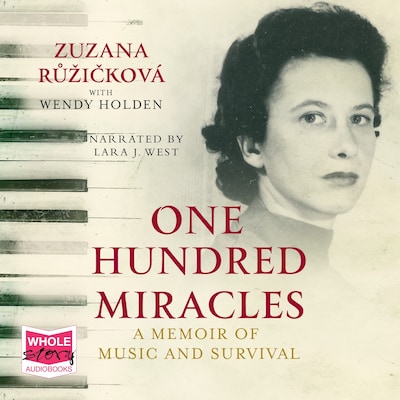 One Hundred Miracles – omslag til lydbogen af Zuzana Ruzickova