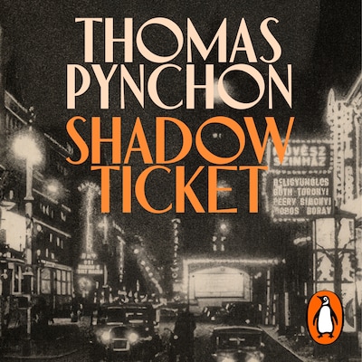 Shadow Ticket – omslag til lydbogen af Thomas Pynchon