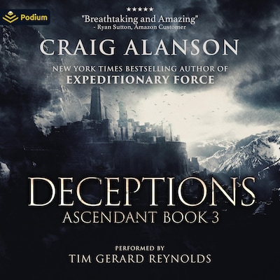 Deceptions – omslag til lydbogen af Craig Alanson