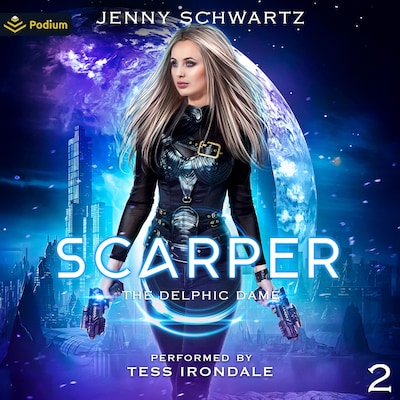 Scarper – omslag til lydbogen af Jenny Schwartz