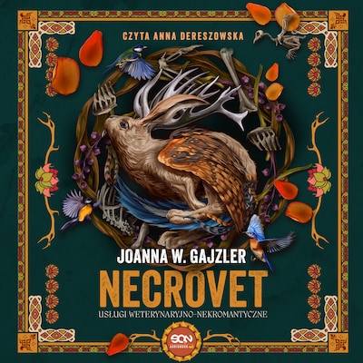 Necrovet. Usługi weterynaryjno-nekromantyczne – okładka audiobooka, autor Joanna Gajzler