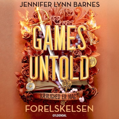 Games untold - Forelskelsen – omslag til lydbogen af Jennifer Lynn Barnes
