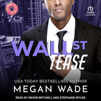 Wall St. Tease – omslag til lydbogen af Megan Wade