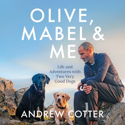 Olive, Mabel and Me – omslag van het luisterboek van Andrew Cotter