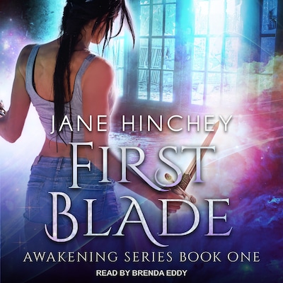 First Blade – omslag til lydbogen af Jane Hinchey