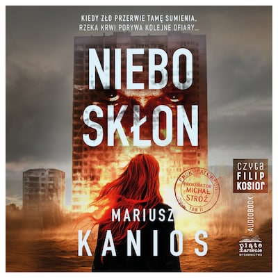 Nieboskłon – okładka książki, autor Mariusz Kanios