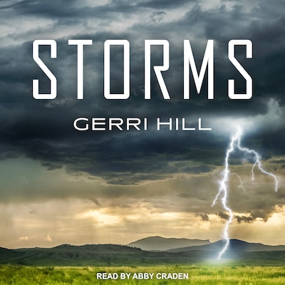 Storms – omslag til lydbogen af Gerri Hill