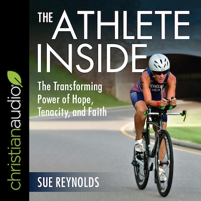 The Athlete Inside – omslag til lydbogen af Sue Reynolds