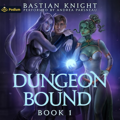 Dungeon Bound – omslag til lydbogen af Bastian Knight