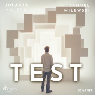 Test – okładka audiobooka, autor Samuel Milewski, Jolanta Holzer