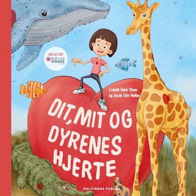 Dit, mit og dyrenes hjerte – omslag til lydbogen af Jacob Eifer Møller, Lisbeth Høier Olsen