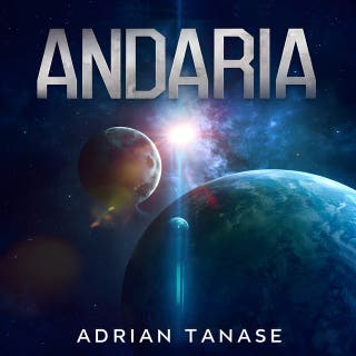 Andaria – omslag till ljudboken av Adrian Tanase