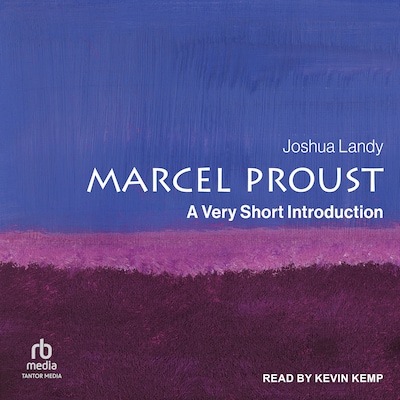 Marcel Proust – omslag til lydbogen af Joshua Landy