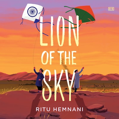 Lion of the Sky – omslag til lydbogen af Ritu Hemnani
