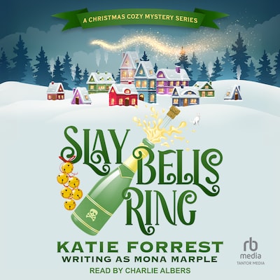 Slay Bells Ring – omslag til lydbogen af Mona Marple