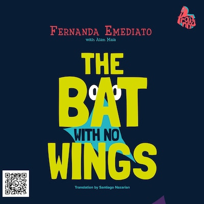 The bat with no wings – omslag til lydbogen af Fernanda Emediato