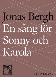 En sång för Sonny och Karola – omslag till ljudboken av Jonas Bergh