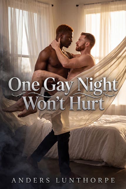 One Gay Night Won't Hurt: A Gay One Night Erotic Novel – omslag til lydbogen af Anders Lunthorpe