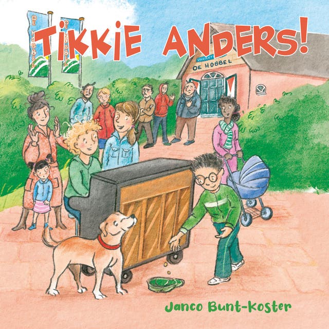 Tikkie anders! – omslag van het luisterboek van Janco Bunt- Koster
