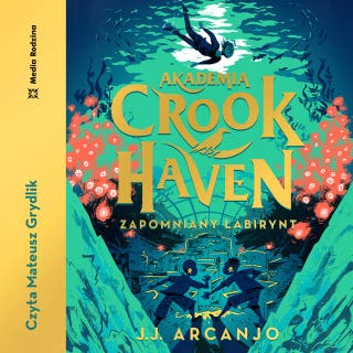 Akademia Crookhaven. Zapomniany labirynt – okładka audiobooka, autor J.J. Arcanjo