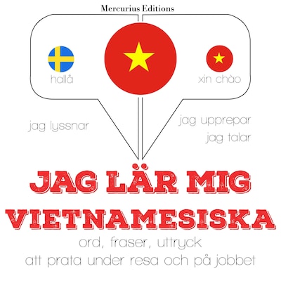 Jag lär mig vietnamesiska – omslag till ljudboken av JM Gardner