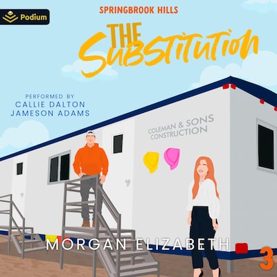The Substitution – omslag til lydbogen af Morgan Elizabeth