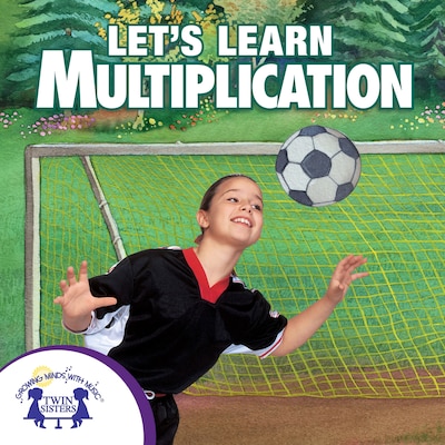 Let's Learn Multiplication – omslag til lydbogen af Kim Mitzo Thompson, Karen Mitzo Hilderbrand