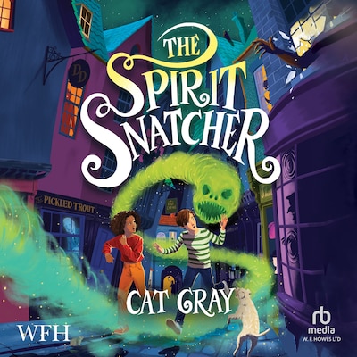 The Spirit Snatcher – omslag til lydbogen af Cat Gray