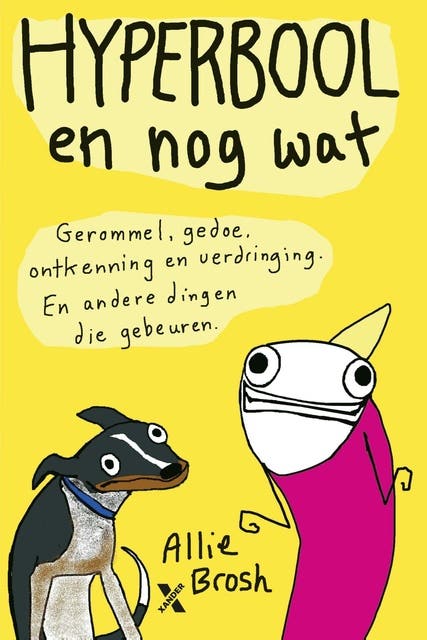 Hyperbool en nog wat – omslag van het luisterboek van Allie Brosh