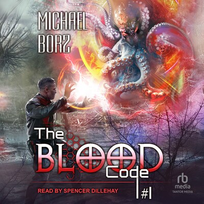 The Blood Code #1 – omslag til lydbogen af Michael Borz