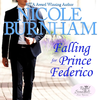 Falling for Prince Federico – omslag til lydbogen af Nicole Burnham
