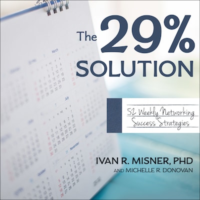 The 29% Solution – omslag til lydbogen af Ivan Misner, Michelle R. Donovan