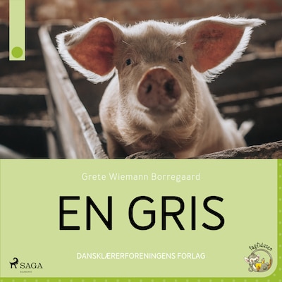 En gris – omslag til lydbogen af Grete Wiemann Borregaard