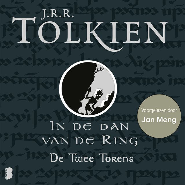 De twee torens – omslag van het luisterboek van J.R.R. Tolkien