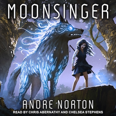 Moonsinger – omslag til lydbogen af Andre Norton
