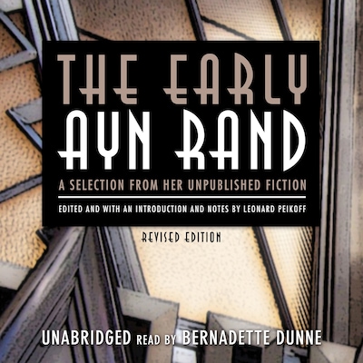 The Early Ayn Rand, Revised Edition – omslag til lydbogen af Ayn Rand