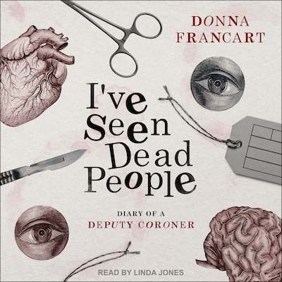 I've Seen Dead People – omslag til lydbogen af Donna Francart