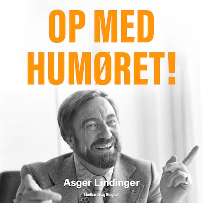 Op med humøret! – omslag til lydbogen af Asger Juul Linding Lindinger