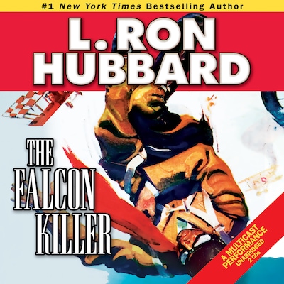 The Falcon Killer – omslag til lydbogen af L. Ron Hubbard