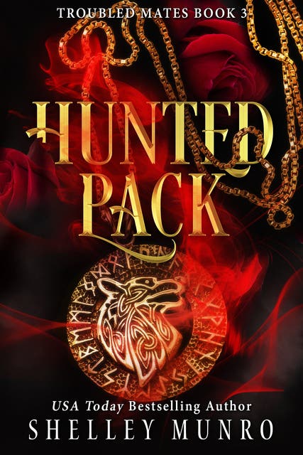 Hunted Pack – omslag til lydbogen af Shelley Munro