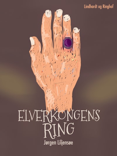 Elverkongens ring – omslag til lydbogen af Jørgen Liljensøe