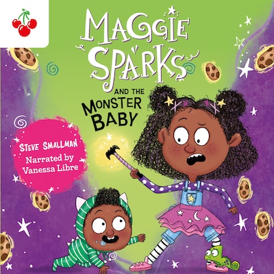 Maggie Sparks and the Monster Baby - Maggie Sparks, Book 1 (Unabridged) – omslag til lydbogen af Steve Smallman