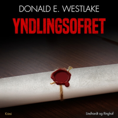 Yndlingsofret – omslag til lydbogen af Donald E. Westlake