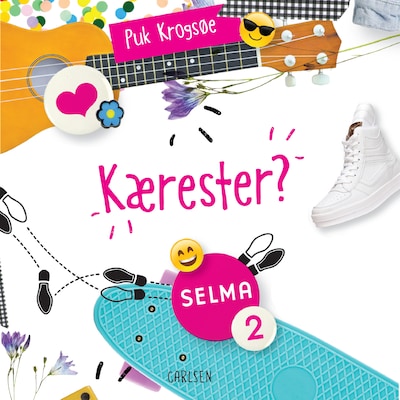 Selma (2) - Kærester? – omslag til lydbogen af Puk Krogsøe